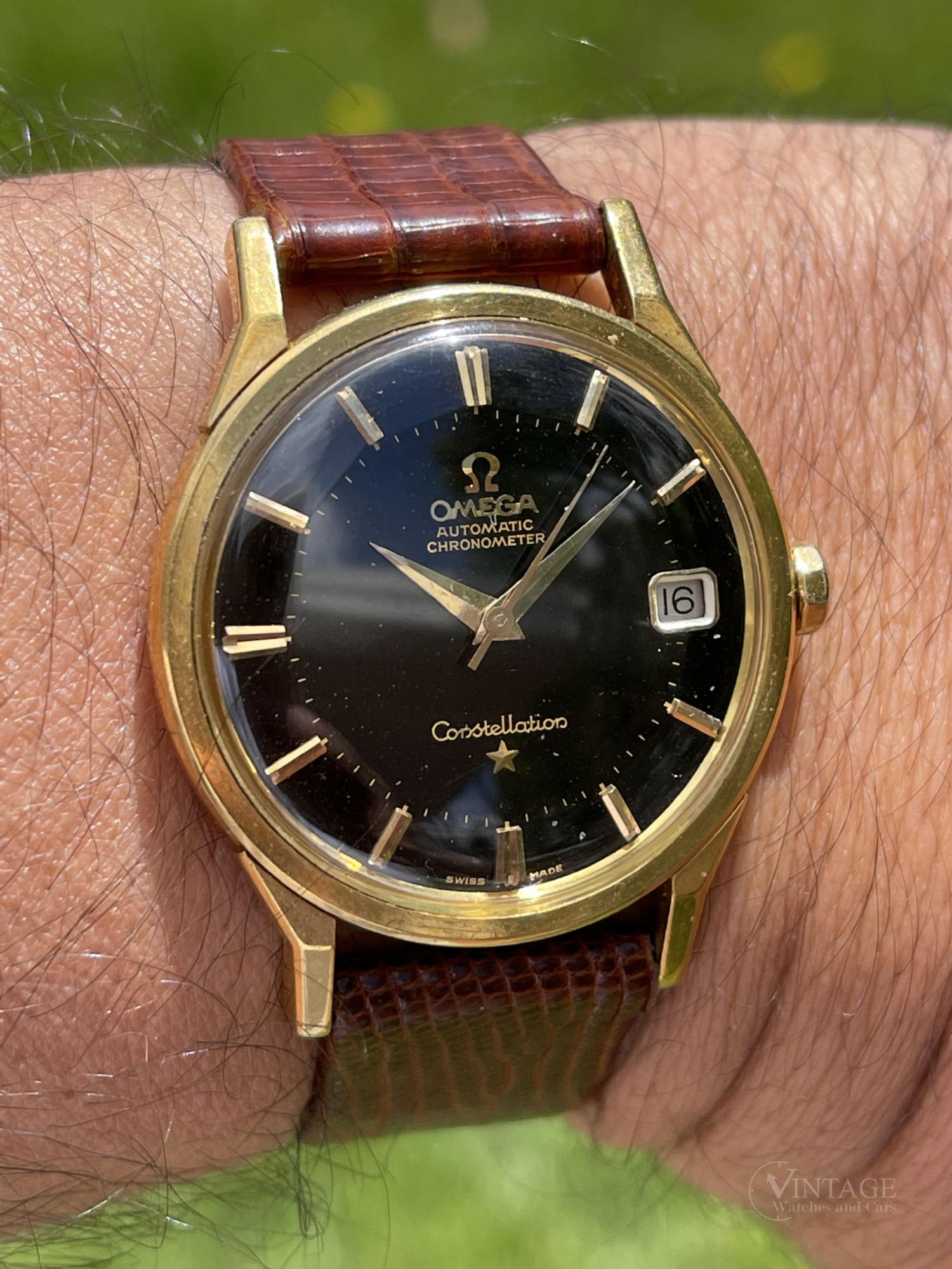 Vintage Watches Cars Watches Omega Constellation 18kt Y g