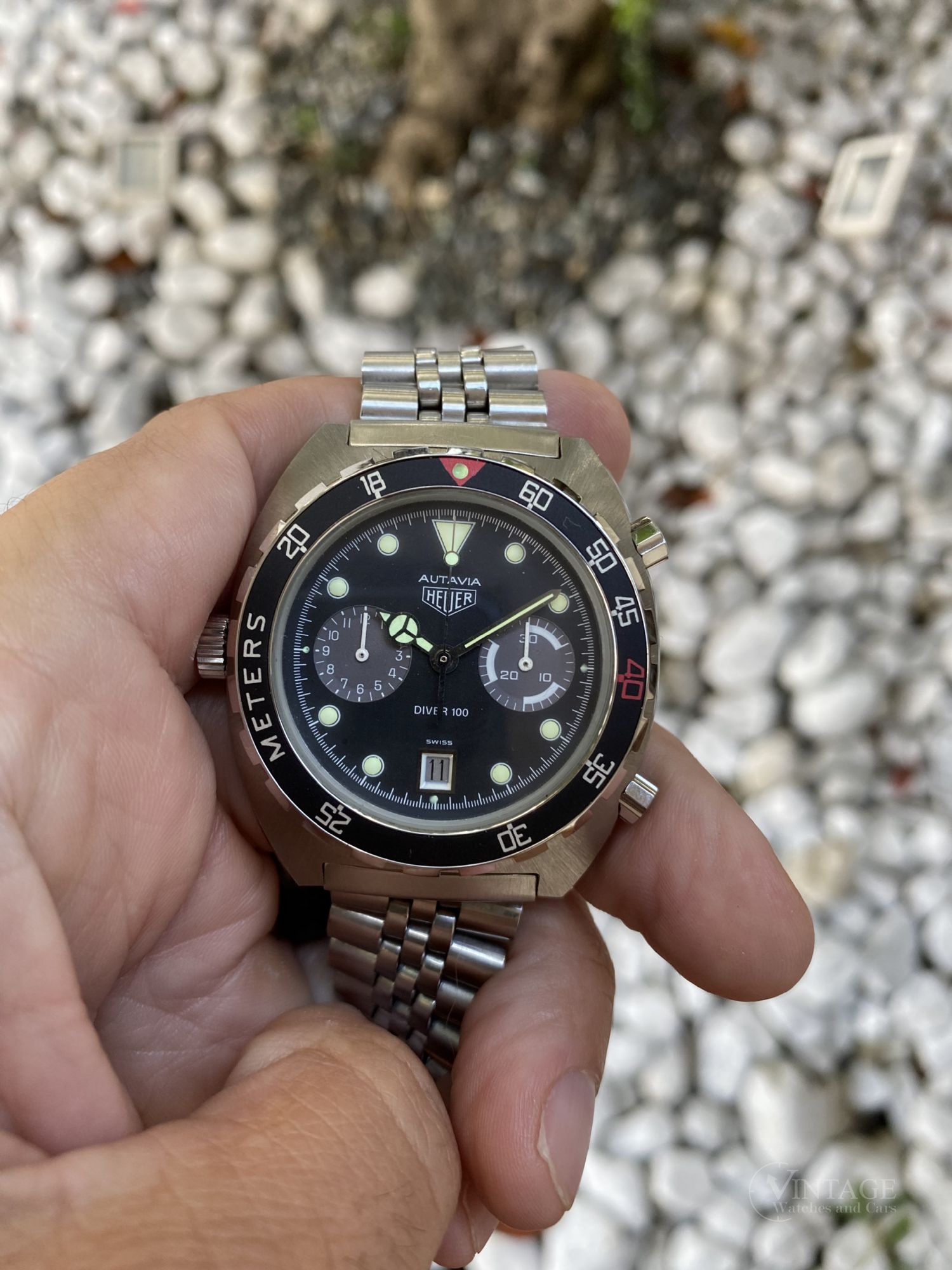 Heuer autavia diver outlet 100